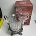 Godinger, 20th Century Baroque, Crystal Ice Bucket with stand and Tongs,