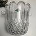 Godinger, 20th Century Baroque, Crystal Ice Bucket with stand and Tongs,
