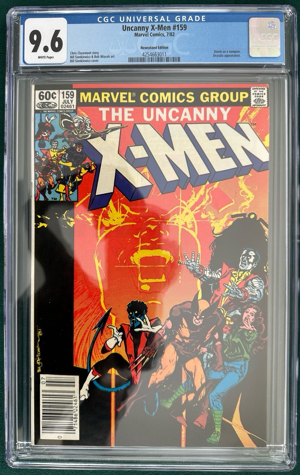 X-Men #159 CGC 9.6 1982