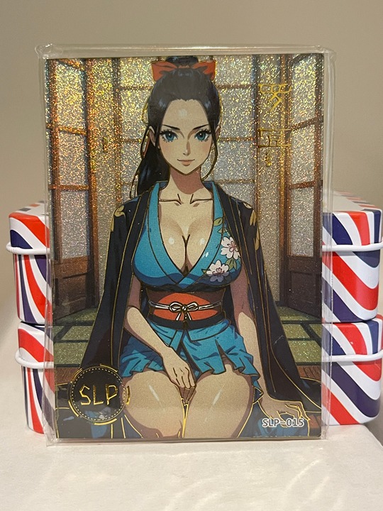 One Piece SLP 015 Robin 062/338 Waifu Holo Anime Card ACG CCG