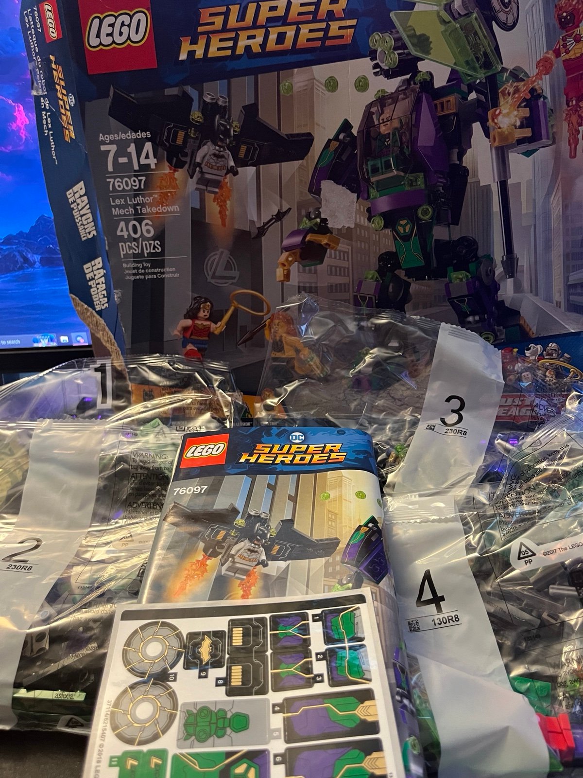 Lego DC Super Heros: Lex Luthor Mech Takedown 76097