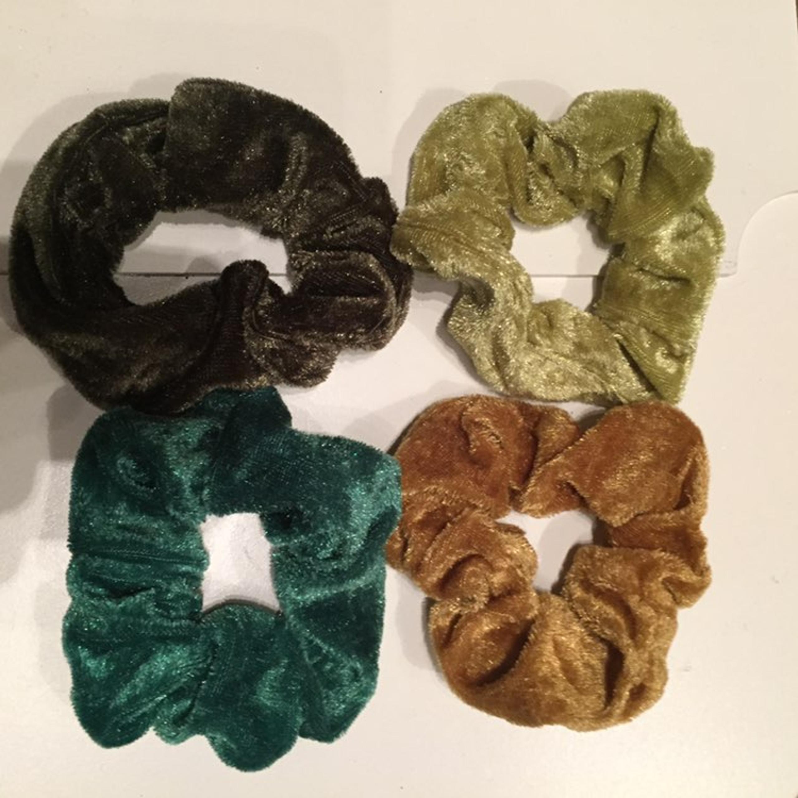 New Velvet Scrunchies