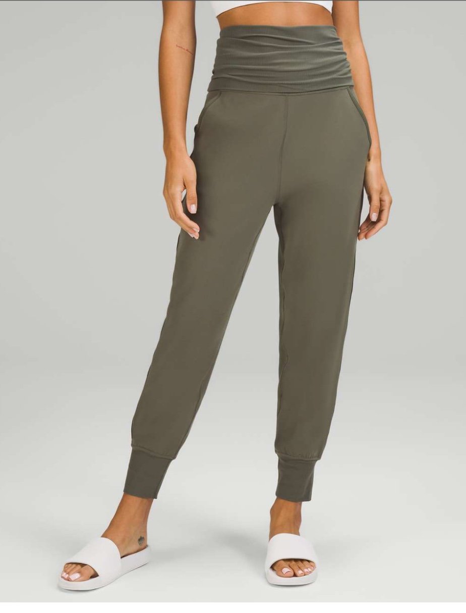 Lululemon Align Super-High-Rise Ribbed-Waist Jogger