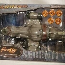 Serenity Firefly Collectors Edition Yahtzee New In Box Replica Ship