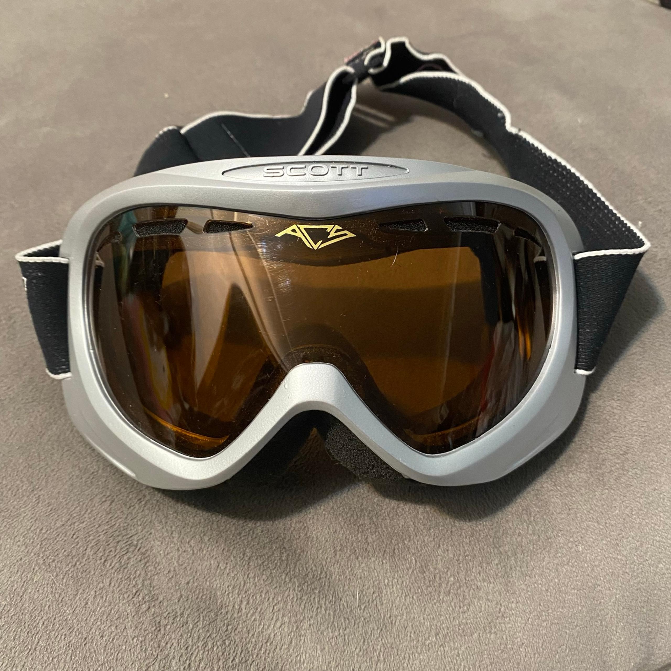 Vintage Scott ACS goggles air control system
