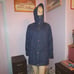 Vtg WOOLRICH Waterproof Size S COAT Goretex LINED Removable HOOD Insulated USA