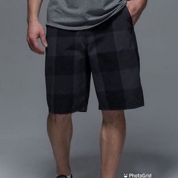 Lululemon Kahuna Plaid Shorts