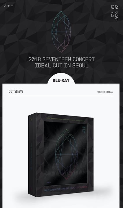 ミュージック SEVENTEEN LIVE 2018 IDEAL CUT IN SEOUL Amazon.com: 2018 SEVENTEEN CONCERT 'IDEAL CUT' IN SEOUL (DVD