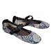 OTBT Gamine Snakeskin Leathe rMary Jane Flats Womens Size 6.5 NEW