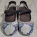 OTBT Gamine Snakeskin Leathe rMary Jane Flats Womens Size 6.5 NEW