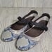 OTBT Gamine Snakeskin Leathe rMary Jane Flats Womens Size 6.5 NEW