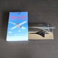 Aviation Fan Bundle - Concorde Paperweight & Playing Cards