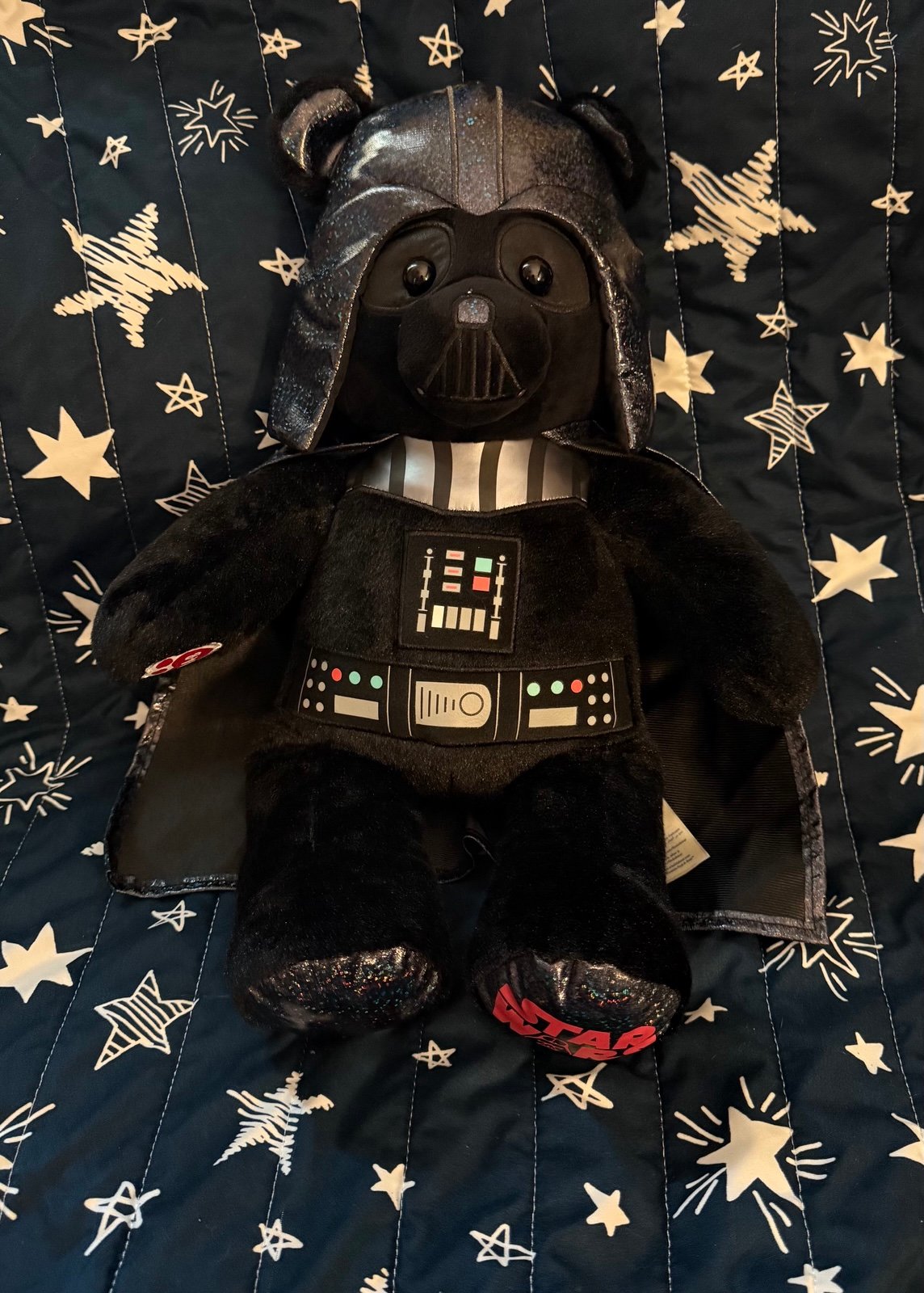Build A Bear Star Wars Darth Vader Hologram Plush NWOT