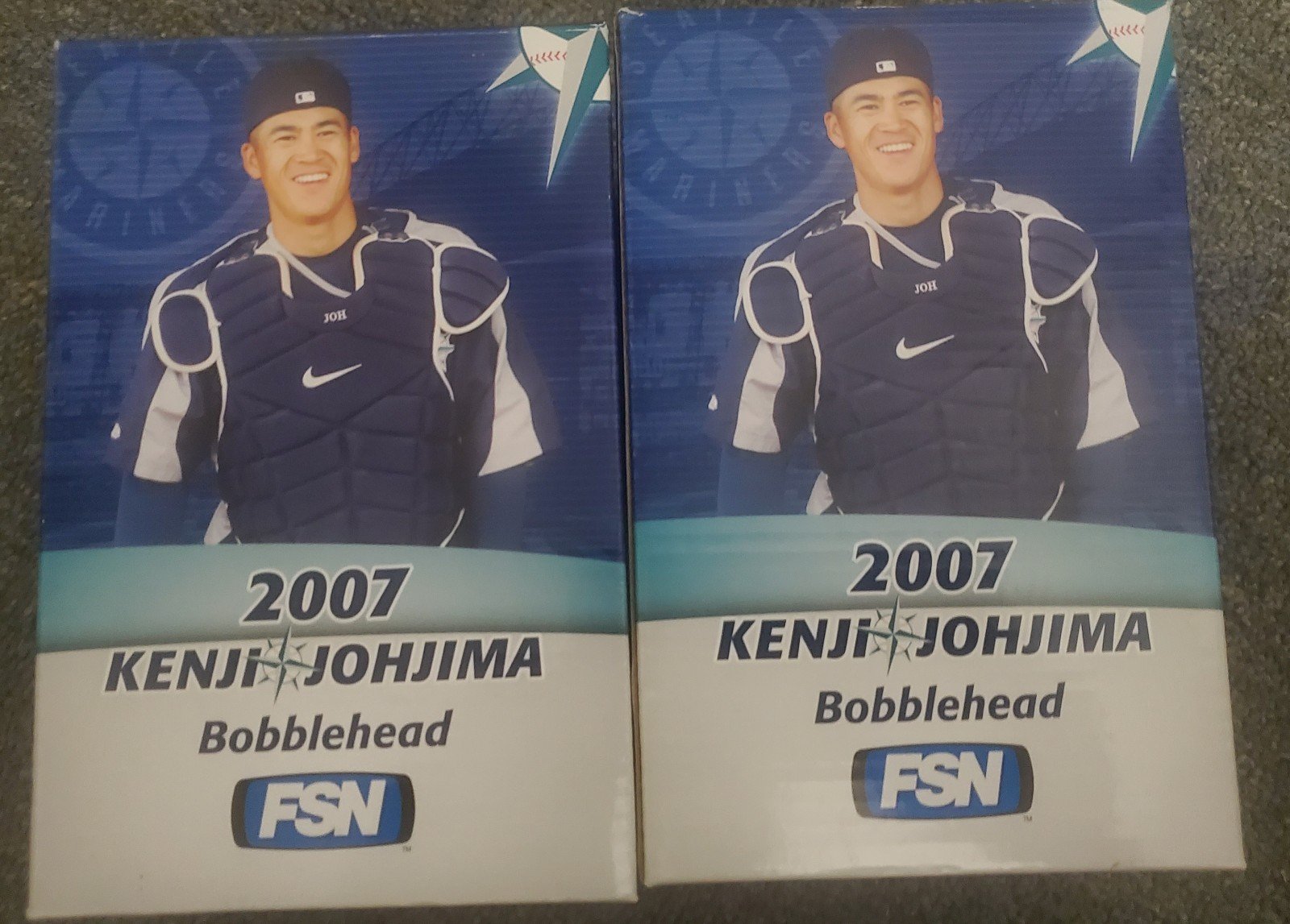 Seattle Mariners Baseball Kenji Johjima Bobblehead 2007 SGA