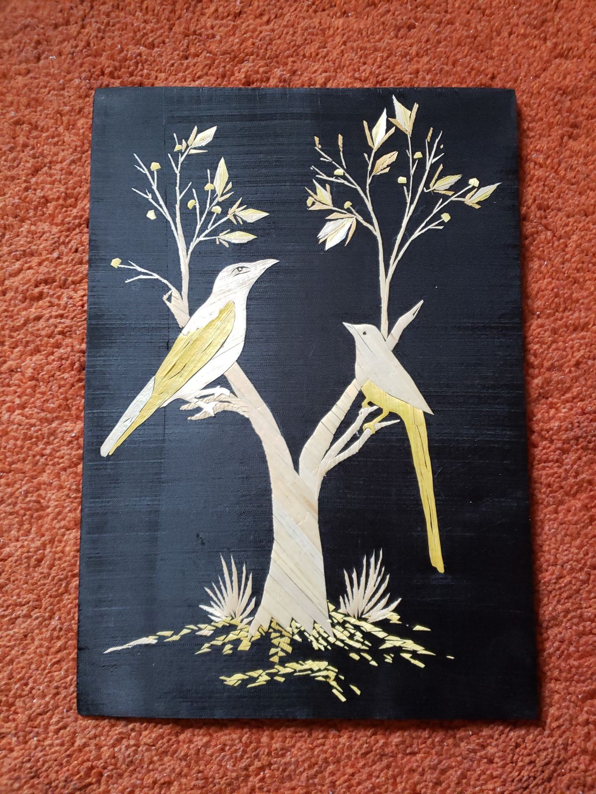 Straw Art- Birds