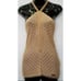 Phard Beaded Crochet Halter Top Medium