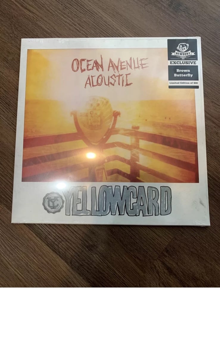 Yellowcard - Ocean Avenue Acoustic LP Brown Butterfly Vinyl LTD ED of 400