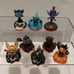 Lot of Skylanders trap team 8 sidekick mini figures