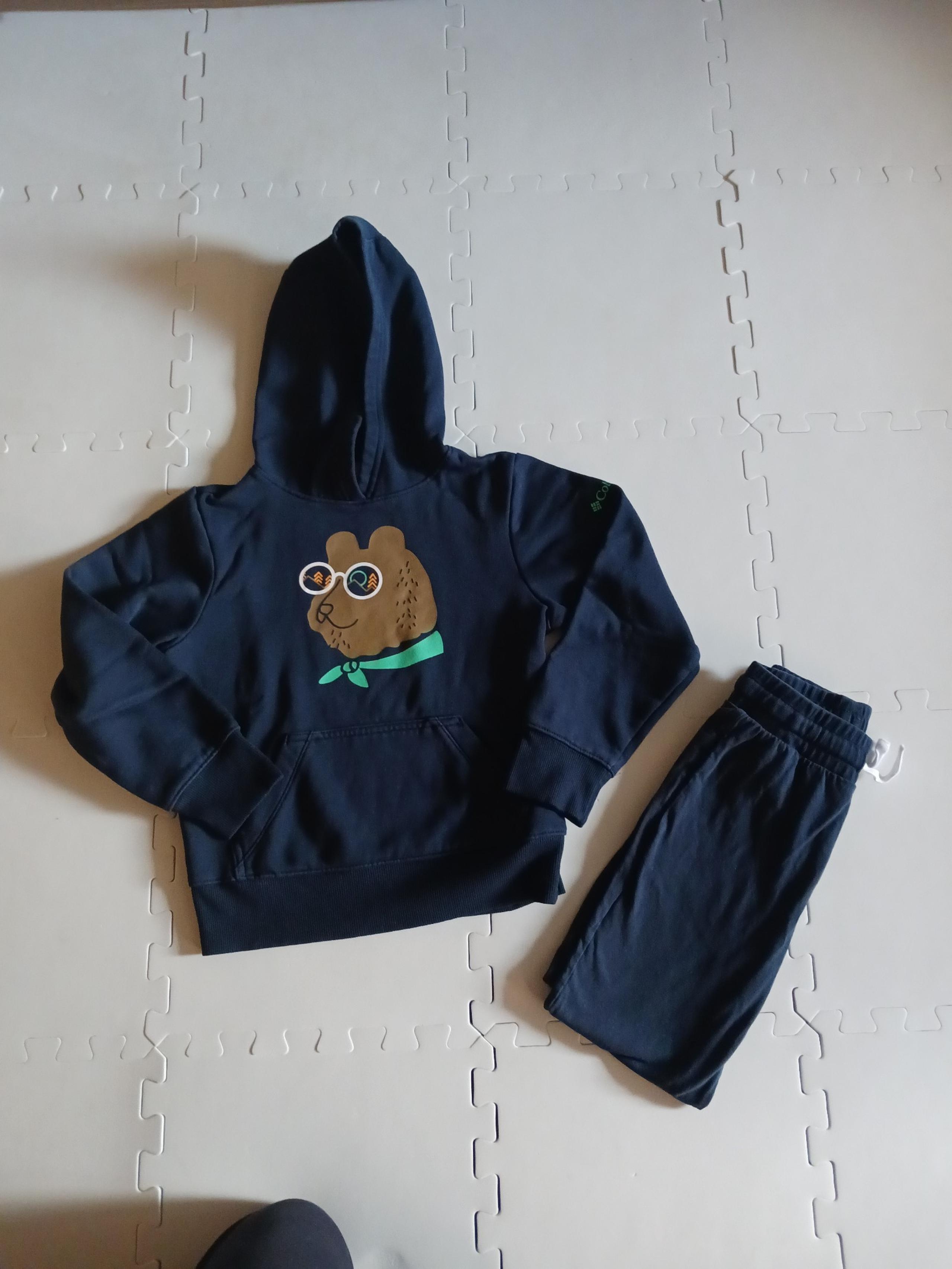 Kids Columbia hoodie and jogger lot