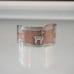 Cuff Bracelet Copper With 925 Sterling Silver Vintage Alpaca Llama And Birds