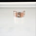 Cuff Bracelet Copper With 925 Sterling Silver Vintage Alpaca Llama And Birds