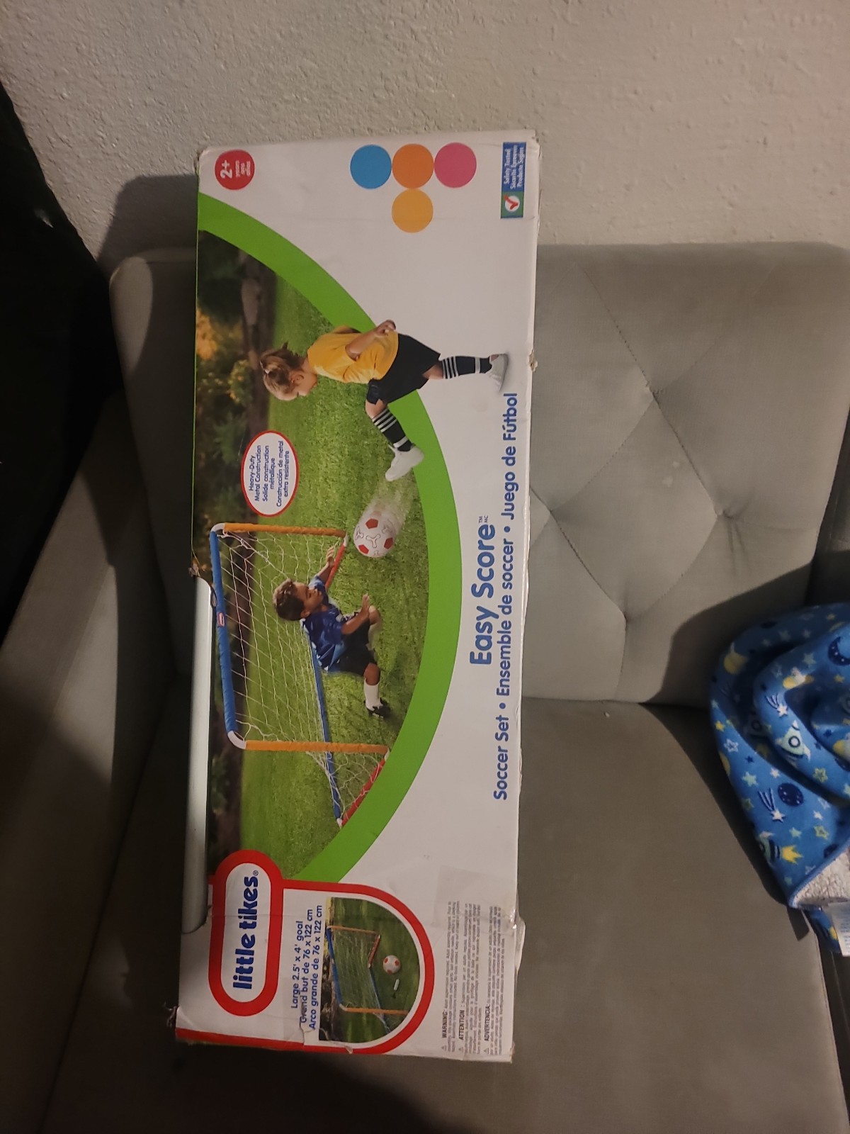 Little Tikes Easy Score Soccer Set Brand New Sealed Game Outdoor Fun NWT