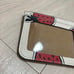 COACH Coach Mini Skinny ID Case Strawberry White