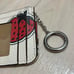 COACH Coach Mini Skinny ID Case Strawberry White