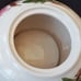 Stetson or blue ridge pottery red floral