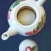Stetson or blue ridge pottery red floral