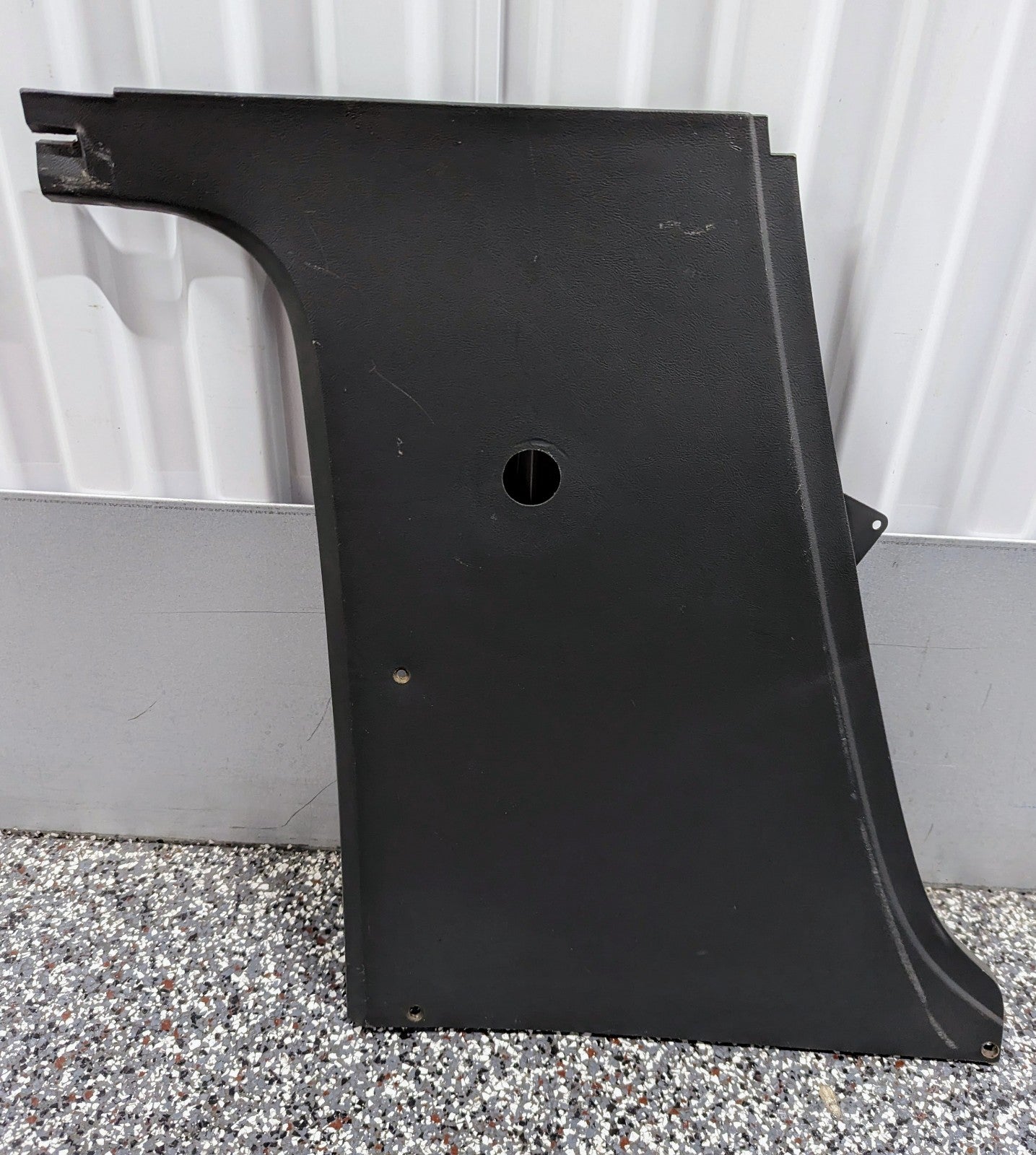 OEM 87 88 89 90 91 Ford Bronco B Pillar RH R Right Passenger Trim Panel Grey