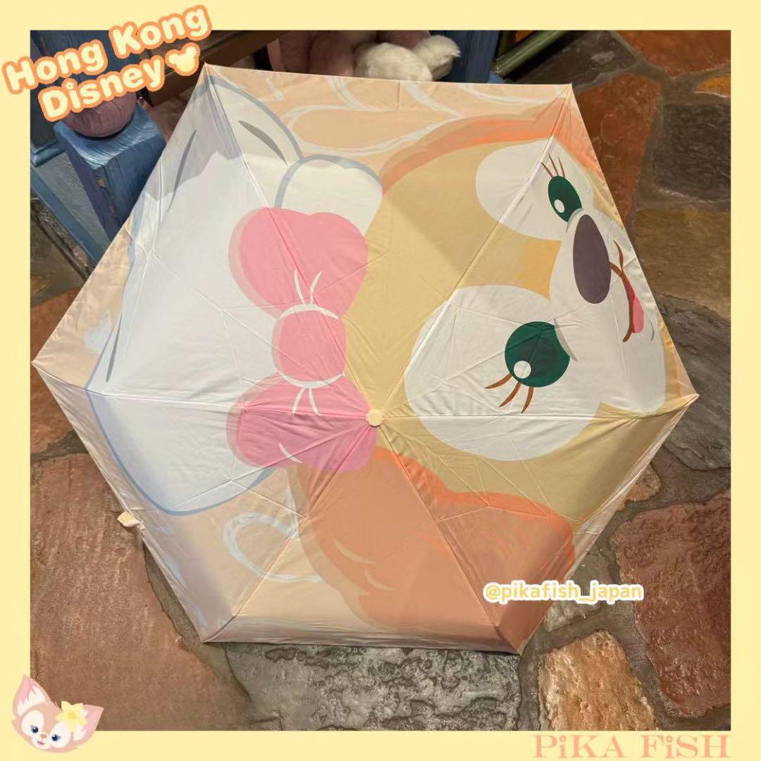 【Local Purchase ☆ Genuine Product】Cookie Ann Folding Umbrella UV Cut Hong Kong Disneyland