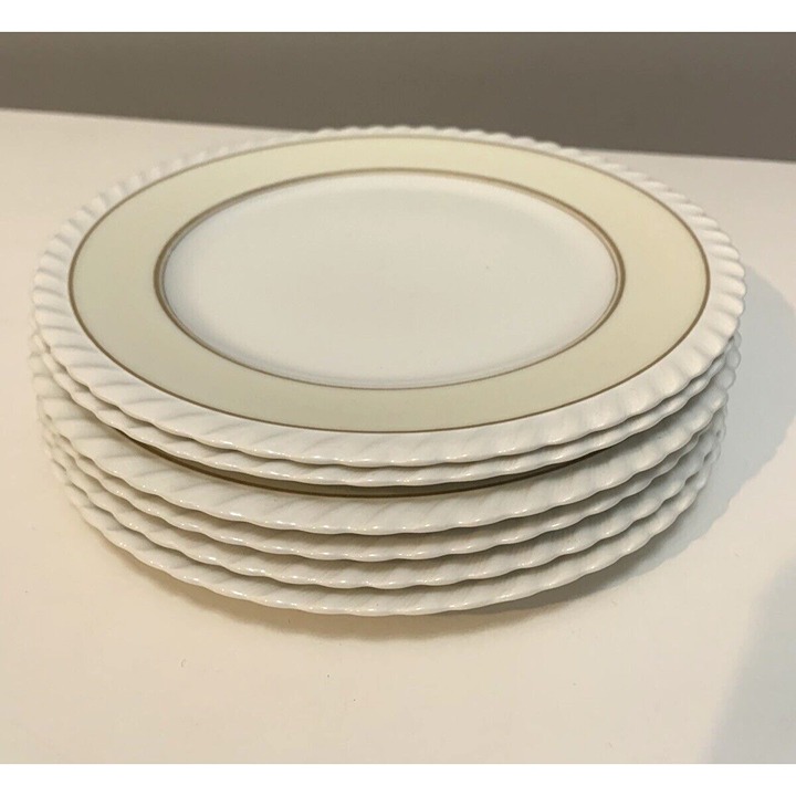 6-K&A Krautheim Bavarian Selb MARGUERITE Salad Plates, 8\