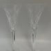 SET OF 2 WATERFORD CRYSTAL MILLENNIUM PROSPERITY WHEAT CHAMPAGNE TOASTING FLUTES