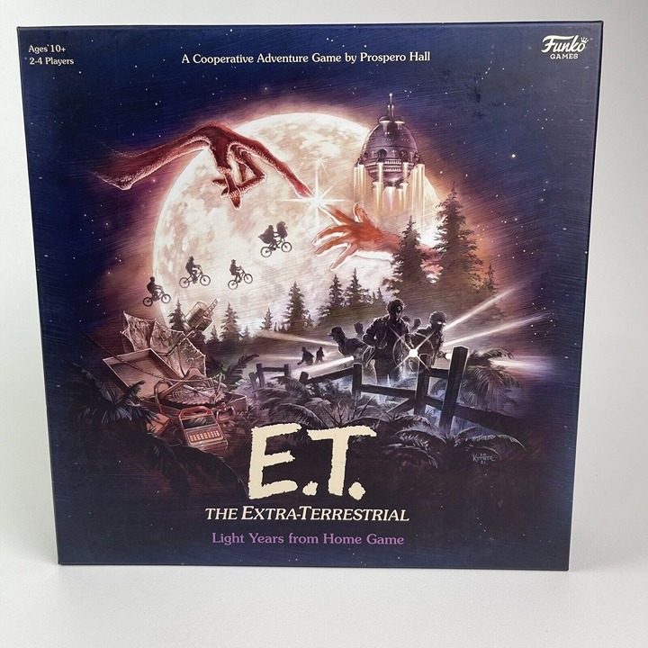 ET The Extra Terrestrial Light Years From Home 40th Ann Board Game Funko Sealed