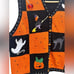 Karen Scott VTG Sweater Vest Halloween Embroidered Knit Top Sz XL Pumpkin Button