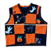 Karen Scott VTG Sweater Vest Halloween Embroidered Knit Top Sz XL Pumpkin Button