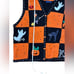 Karen Scott VTG Sweater Vest Halloween Embroidered Knit Top Sz XL Pumpkin Button
