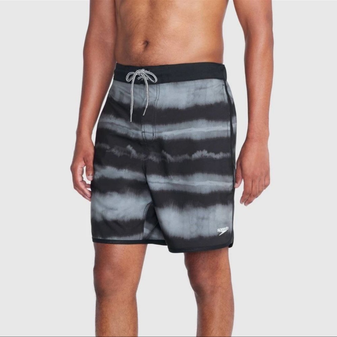 NWT Speedo Men's Swim Shorts Comfort Stretch UPF 50+ Sun Protection Sz XL