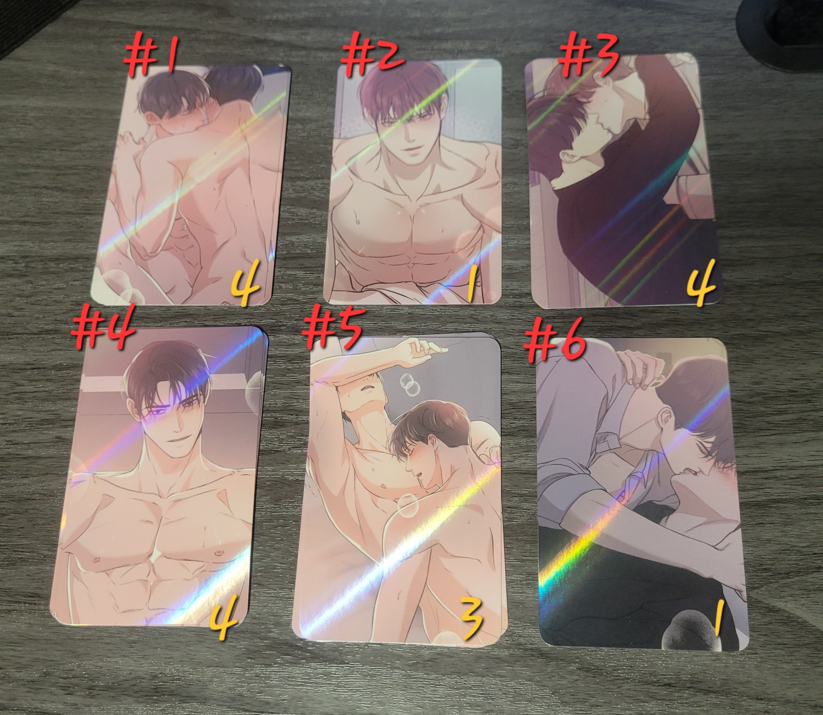 Stranger Official Photocards