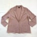 Talbot's Women's Pink Open Sweater Blaze Cardigan Marino wool Mix Size: XLp