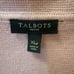 Talbot's Women's Pink Open Sweater Blaze Cardigan Marino wool Mix Size: XLp