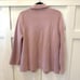 Talbot's Women's Pink Open Sweater Blaze Cardigan Marino wool Mix Size: XLp