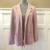 Talbot's Women's Pink Open Sweater Blaze Cardigan Marino wool Mix Size: XLp