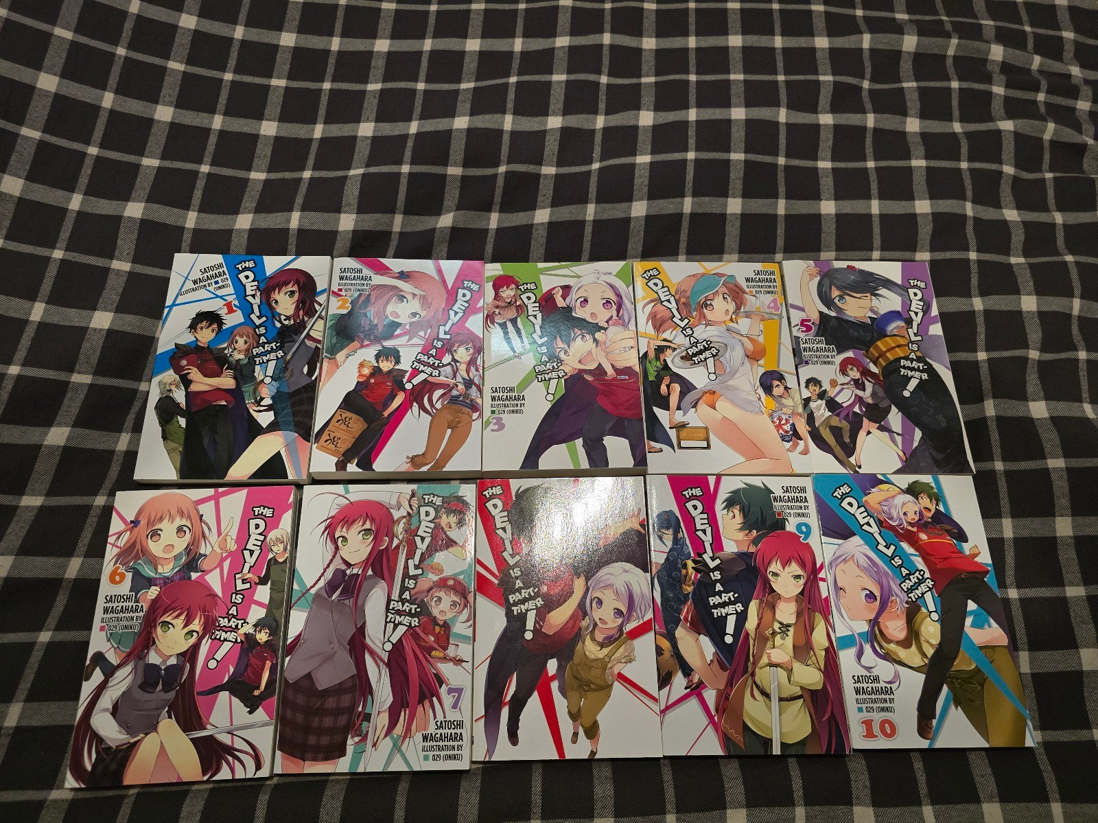 The Devil is a Part-Timer Light Novel Bundle Vol. 1-10