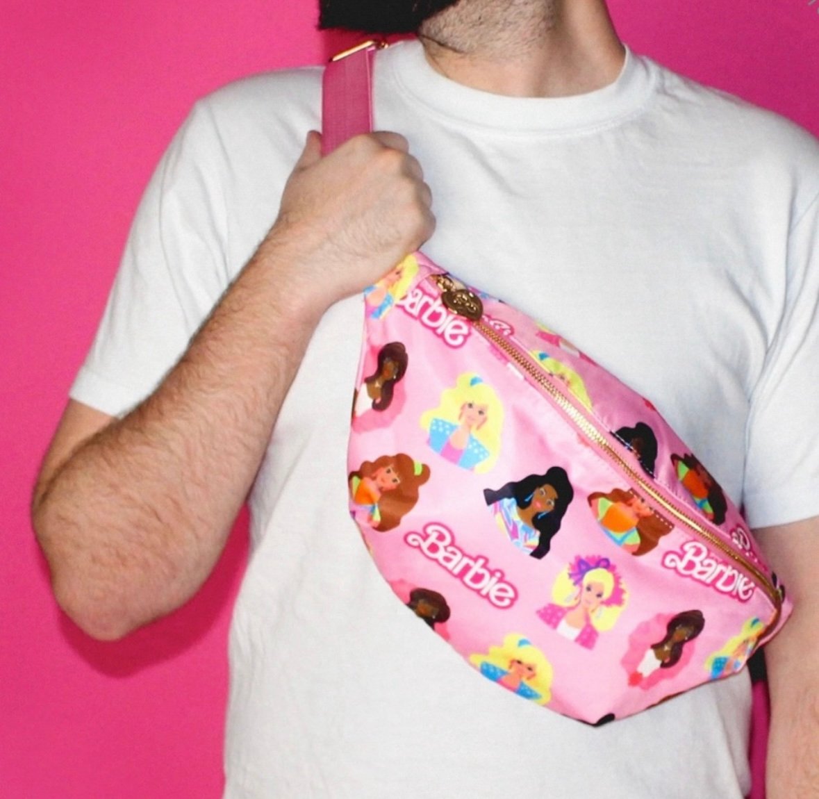 CAKEWORTHY | Barbie Pink Fanny Bag.