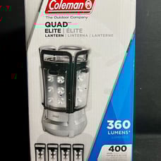 Coleman, Quad Elite Lantern, 360 Lumens, 4 Lights in 1, NIB