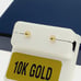 10K Gold Earrings for Women/Girl, Best Gift for Women/Girl, US110K1017