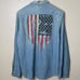 Denim & Supply Ralph Lauren Shirt Mens 2XL Denim Button-Down Flag Patriotic New