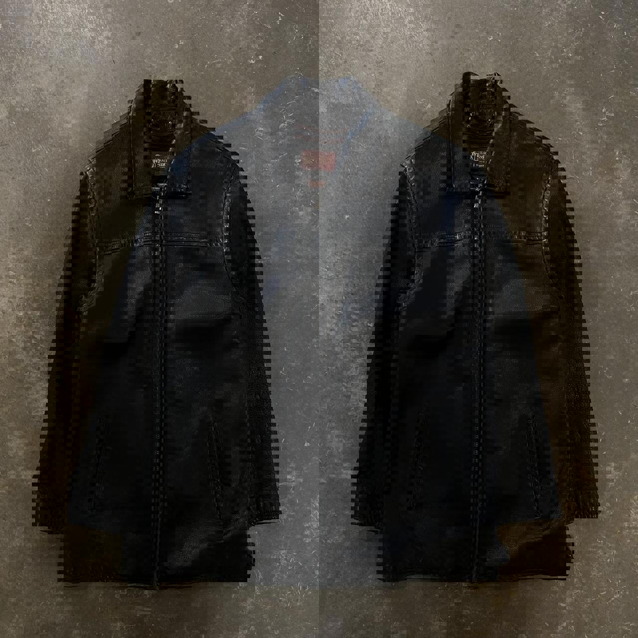 Crazy Vintage 90s Wilson Leather Jacket